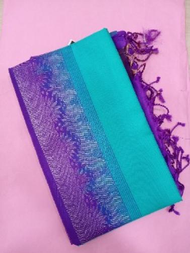 SOFT SILK SAREE WITH BLOUSE